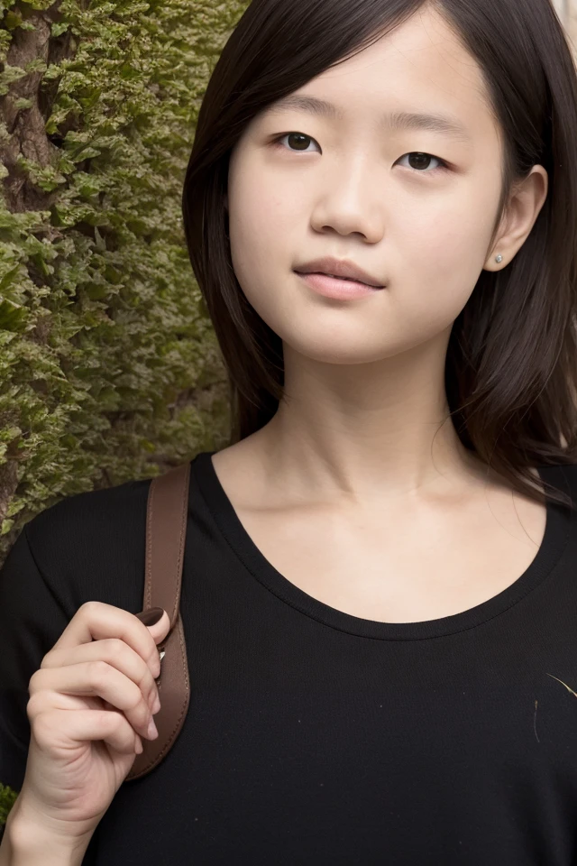 There is a woman holding a mobile phone in her hand, a young asian woman, young asian girl, young asian woman, Portrait of Japanese Teenager, Young cute asian face, Southeast Asian round face, young cute korean face, Beautiful young Korean woman, Gorgeous young Korean woman, Detailed face of an Asian girl, an asian woman, Chinese girl