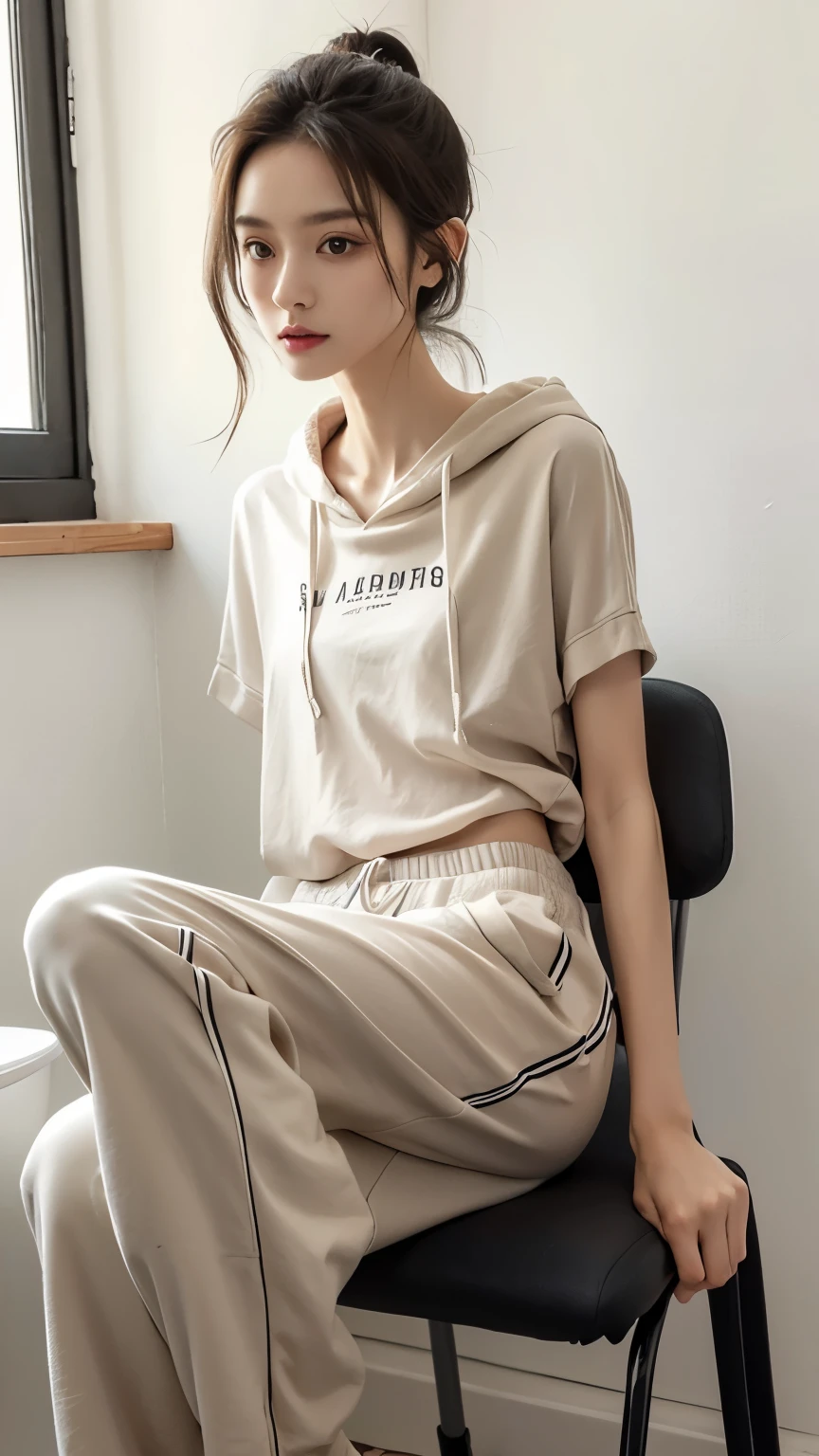 (masuter piece:1.3)、(8K、Photorealsitic、RAW photography、top-quality: 1.4)、(1girl in)、beautiful countenance、(lifelike face)、(Light beige blends hair、short-hair:1.3)、(A plump chest)、 (Kloeb top hoodie:1.3)、(Very short miniskirt:1.3)、Beanie、Wears a cute pom-pom hat in knitting、(Display the hat on the screen)、photorealistic eye、Beautiful details、(real looking skin)、Beautiful skins、absurderes、enticing、超A high resolution、ultra-realistic realism、high detal、the golden ratio