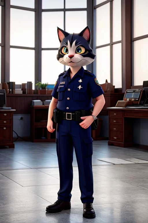 Katzenpolizei, Evil, schreit, schimpft,Angry, Polizei
