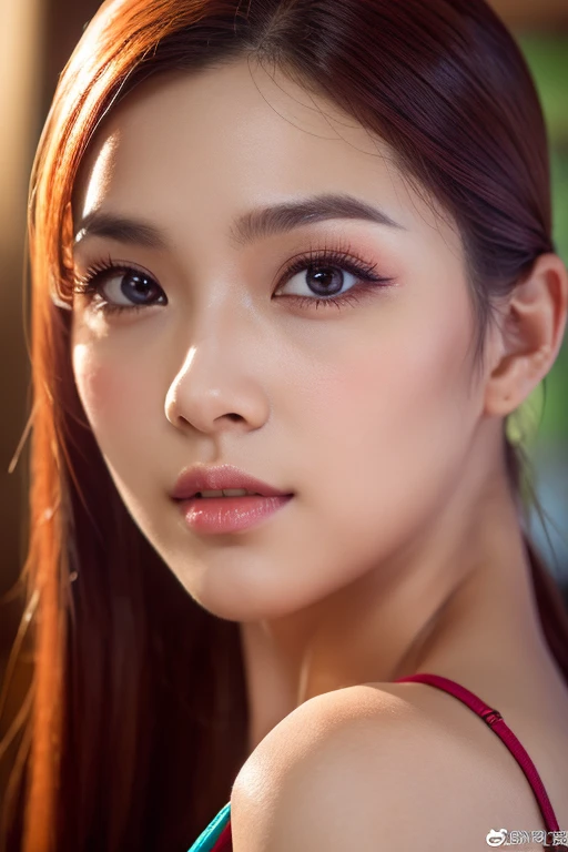 masutepiece,Best Quality,ultra-detailliert,hight resolution,in 8K,8K,Unity 8k wallpaper,extremely details CG,Realistic,Raw,Real person,Shiny skin,Detailed skin, {{{}}},Dynamic Angle,From above,Dynamic Angle,Wide Shot,{{{stature:At about 180 cm,Standard height of the model}}},{{{Hair color: purple }}},{{{Eye color:red yellow}}},{{{body type:Slender and ,{Have an sexy curvy body figure},{Features: sharp and high cheekbones,long snout,Crisp eyebrows},{{{Dynamic Angle Wide Shot}}},Dynamic Pose,{{{(RAW:0.5)}}},{{{{Supermodel}}}},{{{{Beautiful face,honey eyes,Hyper realistic,ultra realistic textures}}}},{NSFW,8k RAW photo, top-quality,masterpiece,超A high resolution,film grains,1girl in,looking at the viewers,natural skin textures,realistic eyes and face details,Full lips},{{{Dynamic Angle Full Body}}},pose of real people, red eyes, piercings, microphone, singing, {{{{PURPLE HAIR}}}}, {{{RED EYES}}}
