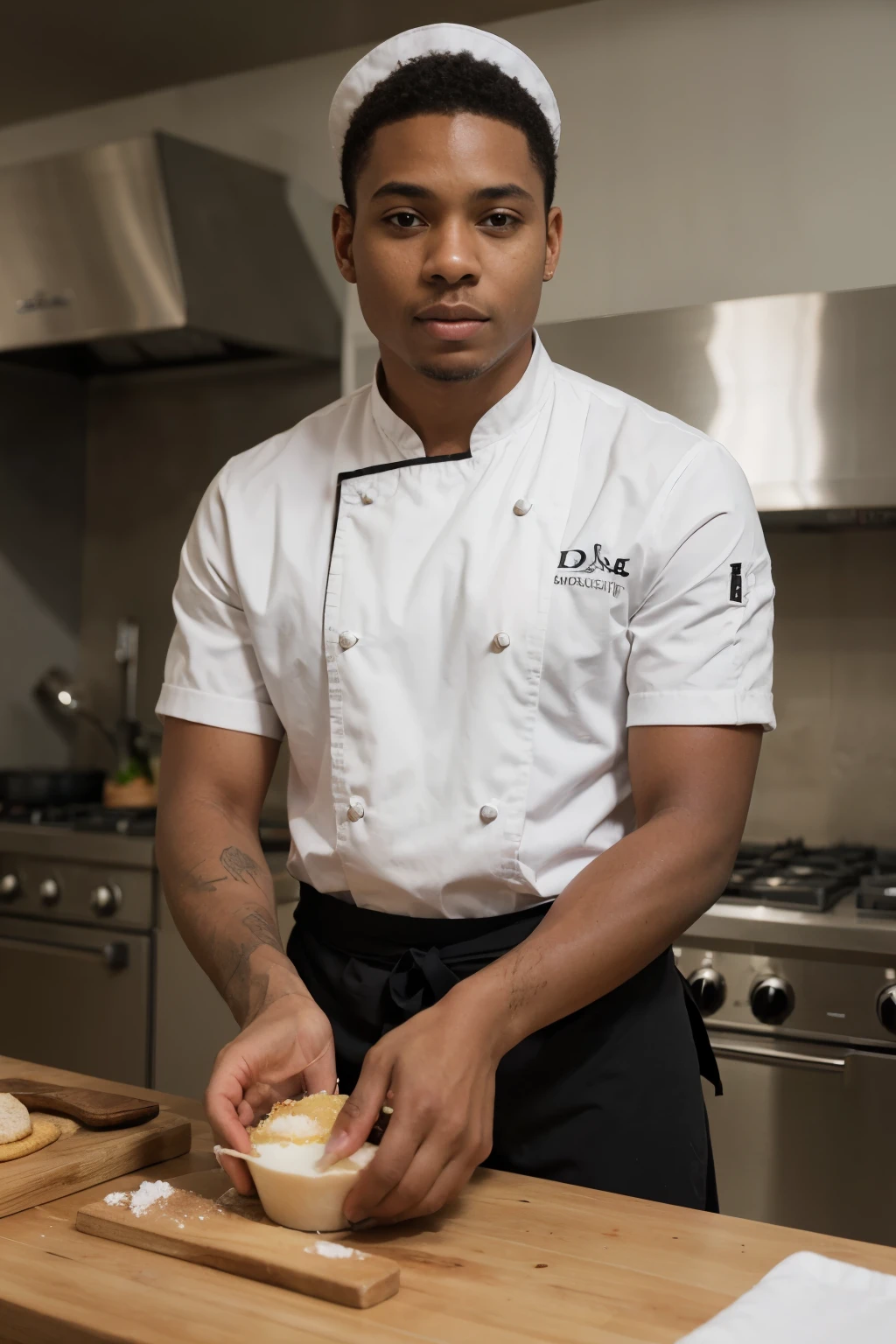 ((best quality)), ((chef-d&#39;artwork)), (detailed), visage parfaite , a black boy
