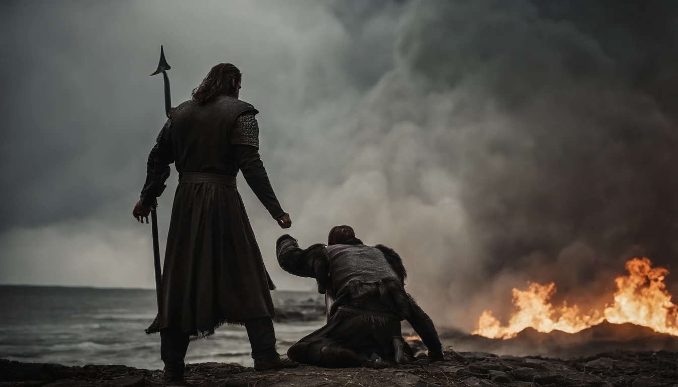 The defeat of evil, devil defeated, God army wons, Jesus and His Army, Satan being cast out to the abyss