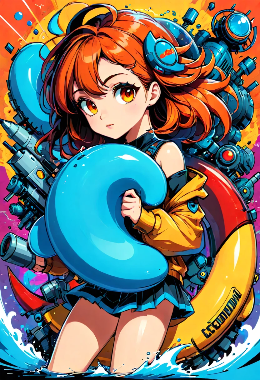 concept art, Vector Art, aesthetic, Vector Cartoon Illustration, vector, complex details . digital artwork, bright colors, bold outlines, illustrative, highly detailed