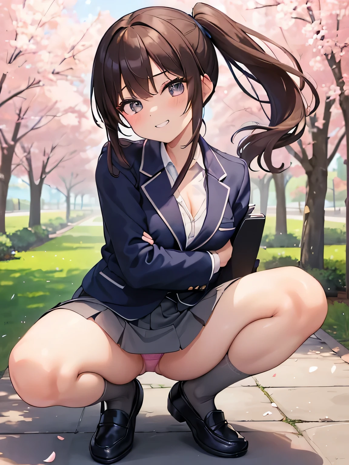 Please show me a little more of the collared shirt on this side.、