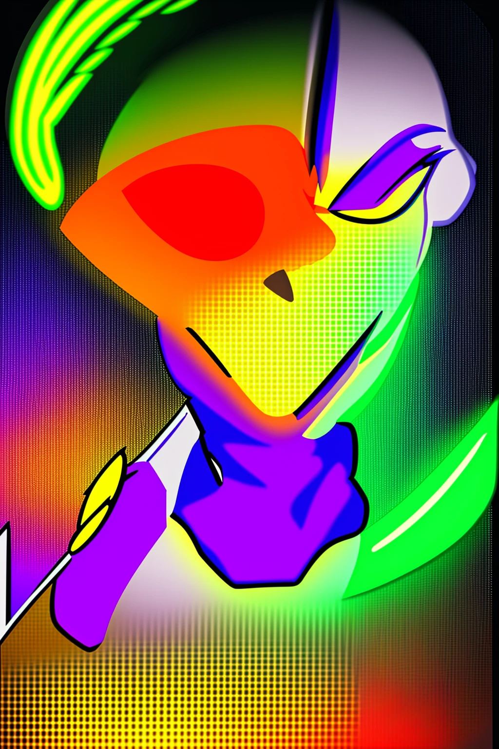 excel, orange hair, smile, fang, open mouth, green eyes,standing, medium breast, pants, pullover, , cyberpunk city magic, martial arts martial pose, full body, fangs, ponytail,,best quality, vivid colors, cyberpunk style, realistic lighting, detailed background, futuristic environment, neon lights, bustling streets, advanced technology, holographic displays, flying cars, skyscrapers, cityscape, rain, reflection, energetic atmosphere, intense action, dynamic movement, martial arts stances, powerful kicks, punches, martial arts weapons, adrenaline rush, orange hair flowing, vibrant green eyes glowing, captivating smile, fangs glistening, fierce expression, confident posture, stylish pants and pullover, sleek and modern fashion, edgy and confident appearance, magical aura, mystical powers, energy manipulation, intense focus, epic battle, confrontational stance, electrifying sensation, ponytail swinging, sharp and sleek features.
