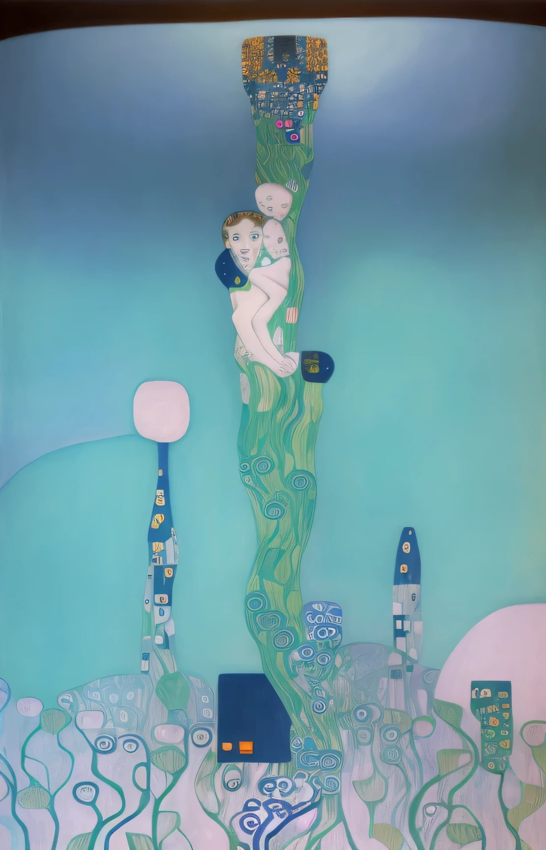  Gustav Klimt style