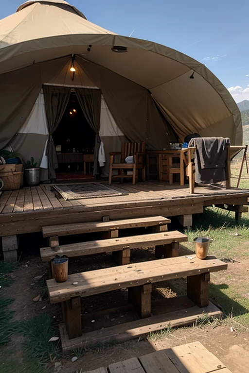 eco glamping hotel in kyrgyzstan