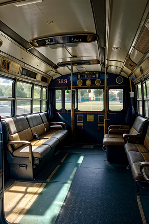 (bus,large,prominent,on a journey,8k,realistic,photography)