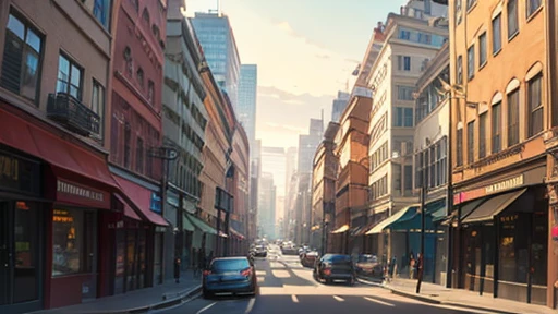 masterpiece, best quality, cityscape, street