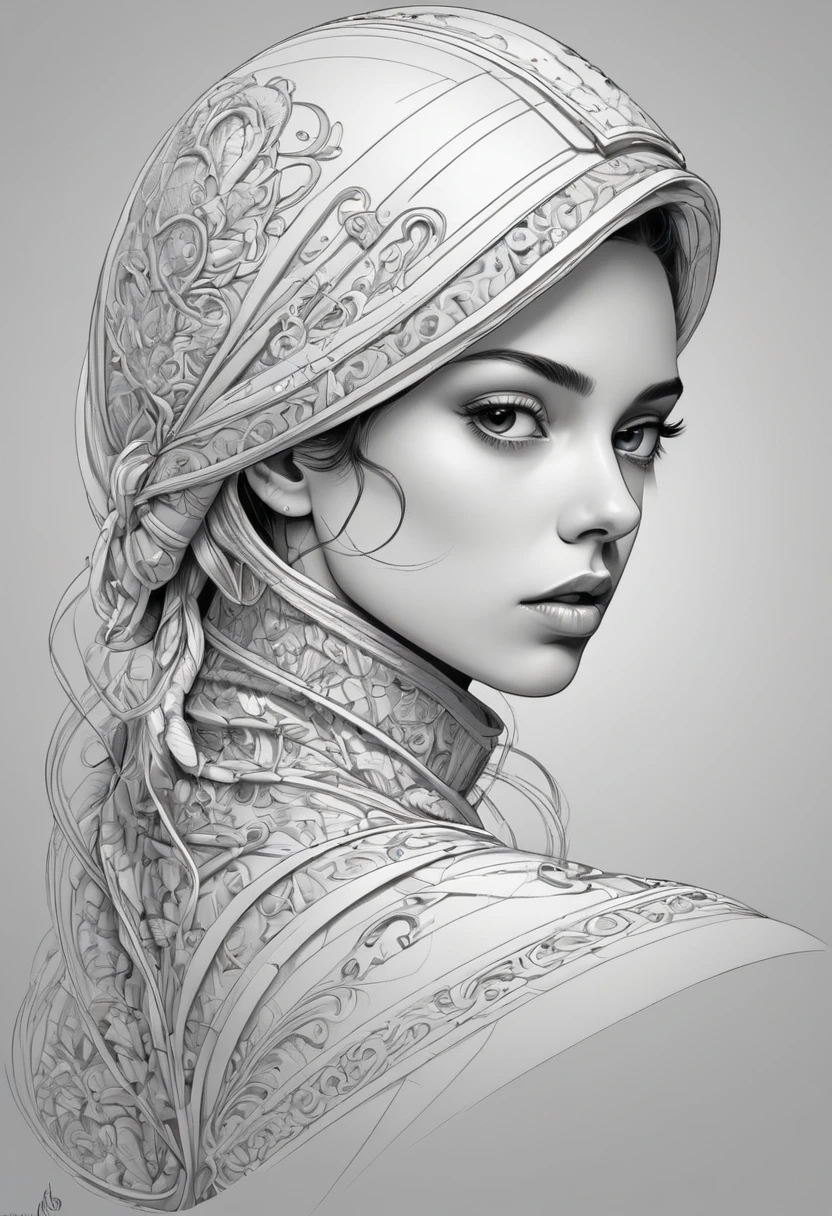 by Hector Sevilla, Vector Art, Minimalism, best quality, masterpiece, very aesthetic, perfect composition, intricate details, ultra-detailed