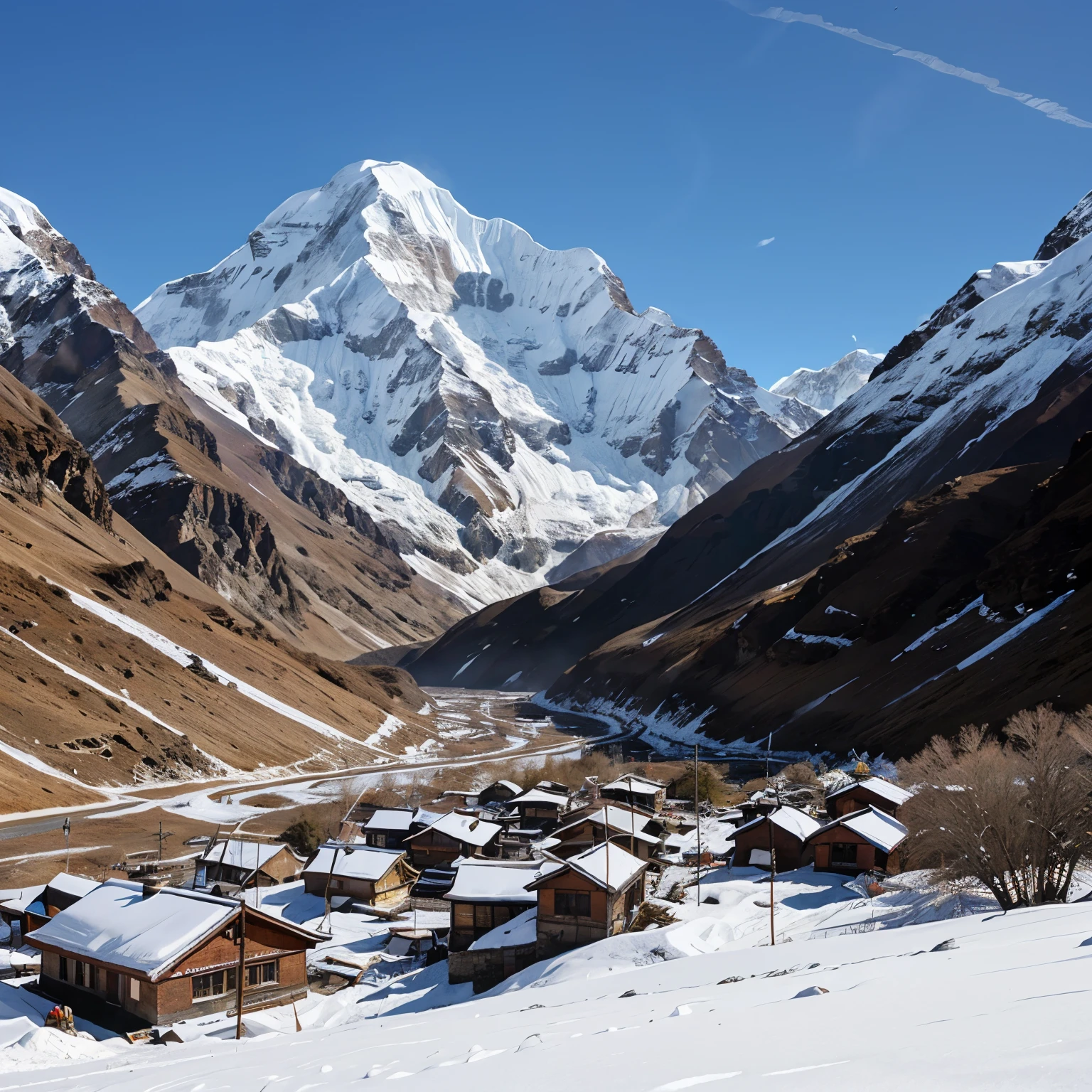 Create a map for Annapurna Base camp