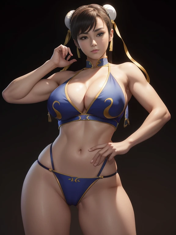 (((chun li))) ((de streetfigther)) (((medium breast)))((8k))),((cuerpo completo))(((Amazing tits)))caliente, hermosa,((Hornie)), 8k, hiperrealista todo como un motor irreal trazado de rayos render ((estilo humano hiperealista)),(((simple dark background))). hiperrealista todo como un motor irreal trazado de rayos render estilo humano realista ,(((Empty dark background)))., Suavemente iluminado, Intimo exquisito detalle, sharp focus, intrincadamente detallado, rewarded photography, small-catchlight, bajo contraste, alta nitidez, facial-symmetry, profundidad de campo, cinematic background, Renderizado del motor irreal, Imagen central, dream-like, Suavemente iluminado, intimo, imagen de cuerpo completo ,cuerpo completo,((busty)),((piernas torneadas)) perfect slim ass, ecchi
