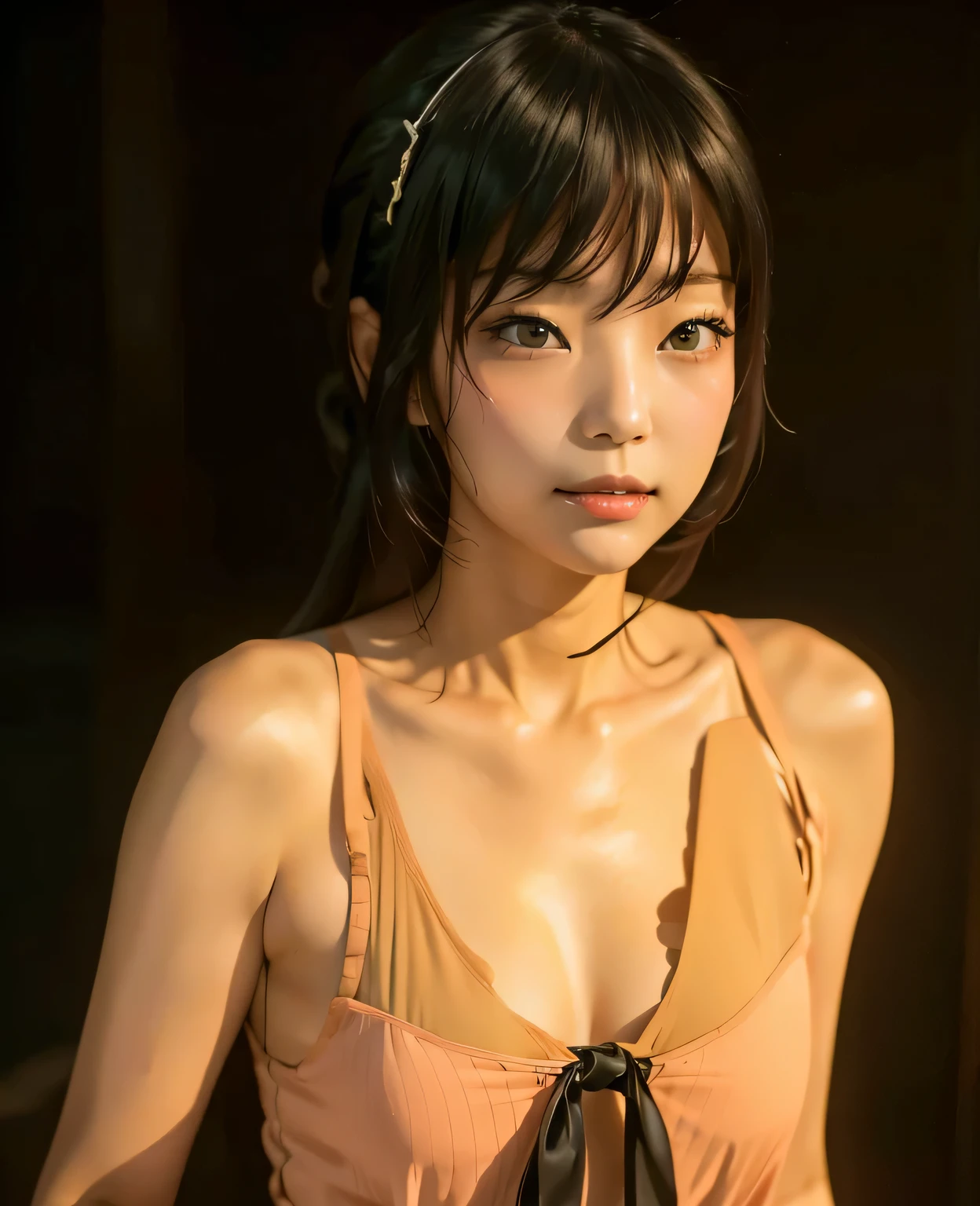 Miku hinasaki , japanese girl, black hair ,