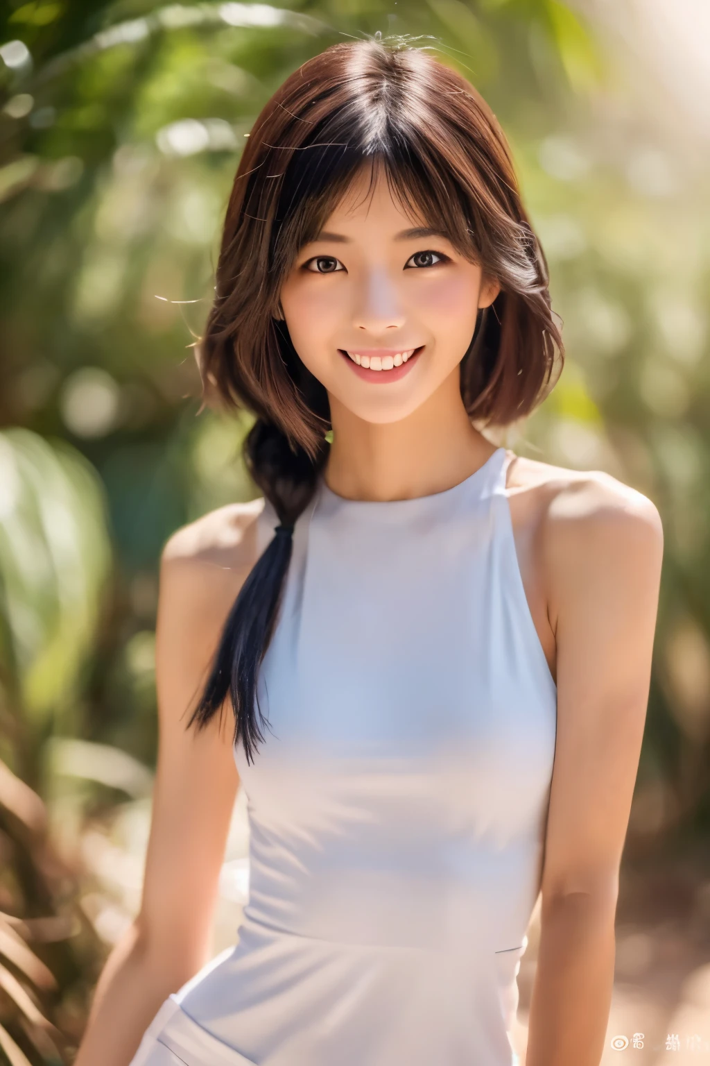 ((Best Quality, 8K, Masterpiece: 1.3)), Raw Photo, 1 Girl, Skinny Japanese woman, Various age, Slim Abs Beauty: 1.3, Various hairstyle, Cute Face, Delicate Eyes, Double Eyelids, Smile, Various costume, Various background