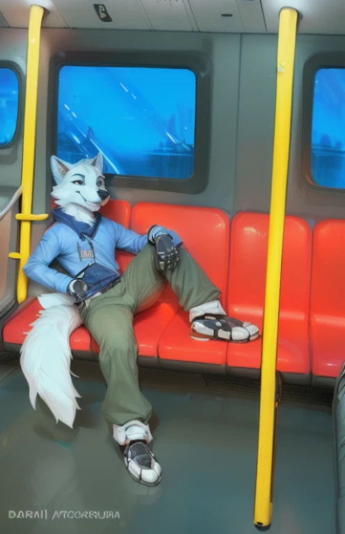  (((  white robot looking robot )) ), (by Homogenousrule, by Wildering, by Foxovh, by Catcouch), 4k,(by totesfleisch8 and white fur, 
(( posing in a subway train for image )),Sharp gaze, hentai , anthro, shortstack, standing, looking  at viewer,muscular, background, extremely detailed, 3d render, high quality  digital art, huge thighs , detailed eyes, ,henati, good anatomy, good perspective in a laboratory , front towards viewer,face up, by bebebebebe, by sicklyhypnos, by gerkk, by orf, (  by cutesexyrobutts, by darkgem, by zackary911,(  by singafurian, by daftpatriot, sassy, cute, detailed face, handsome , seductive face,  face, detailed mouth, white fur, hentai style, leo alvarez, bara, (posing:1.3), (soft shading), 4k, hi res, detailed hands, ((detailed face, (detailed eyes:1.0), detailed)), by zackarry911, by zaush, (by personalami:0.5), looking at viewer,  image, navel, nipples, full body, one person focus, thick thighs,  Hentai, day, sexy, sensual, detailed, uploaded to e621, beautiful and detailed male image of an anthropomorphic wolf ,(highres,:1.2), Smiling happy extremely detailed, photorealistic, 3d render , high quality  digital art,Hentai artstyle, a close up of a person , white fur, in a subway train , huge, (( white fur color) robot ) robot, inside of the inside part of a subway train