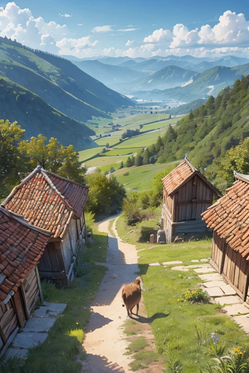 10th century slavic village