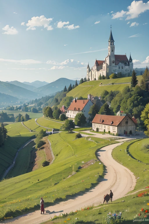 sprawling 10th century slavic village