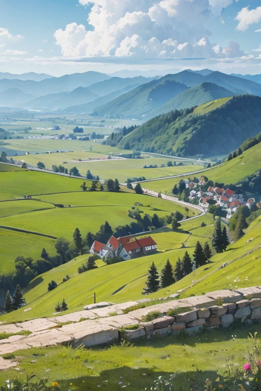 sprawling 10th century slavic village