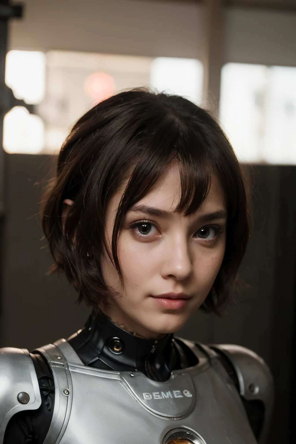 ((best quality)), ((masterpiece)), (detailed), perfect face
Create a cute, digital art-style robot that looks at me the viewer. The image
does not have to have a background.