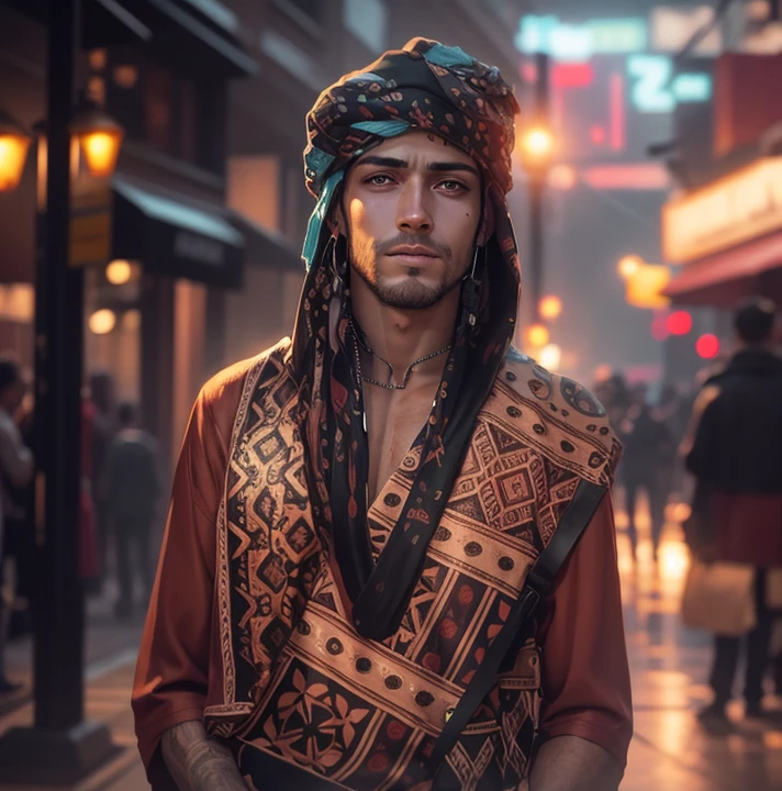 Change background, cyberpunk handsome boy realistic face 8k ultra realistic