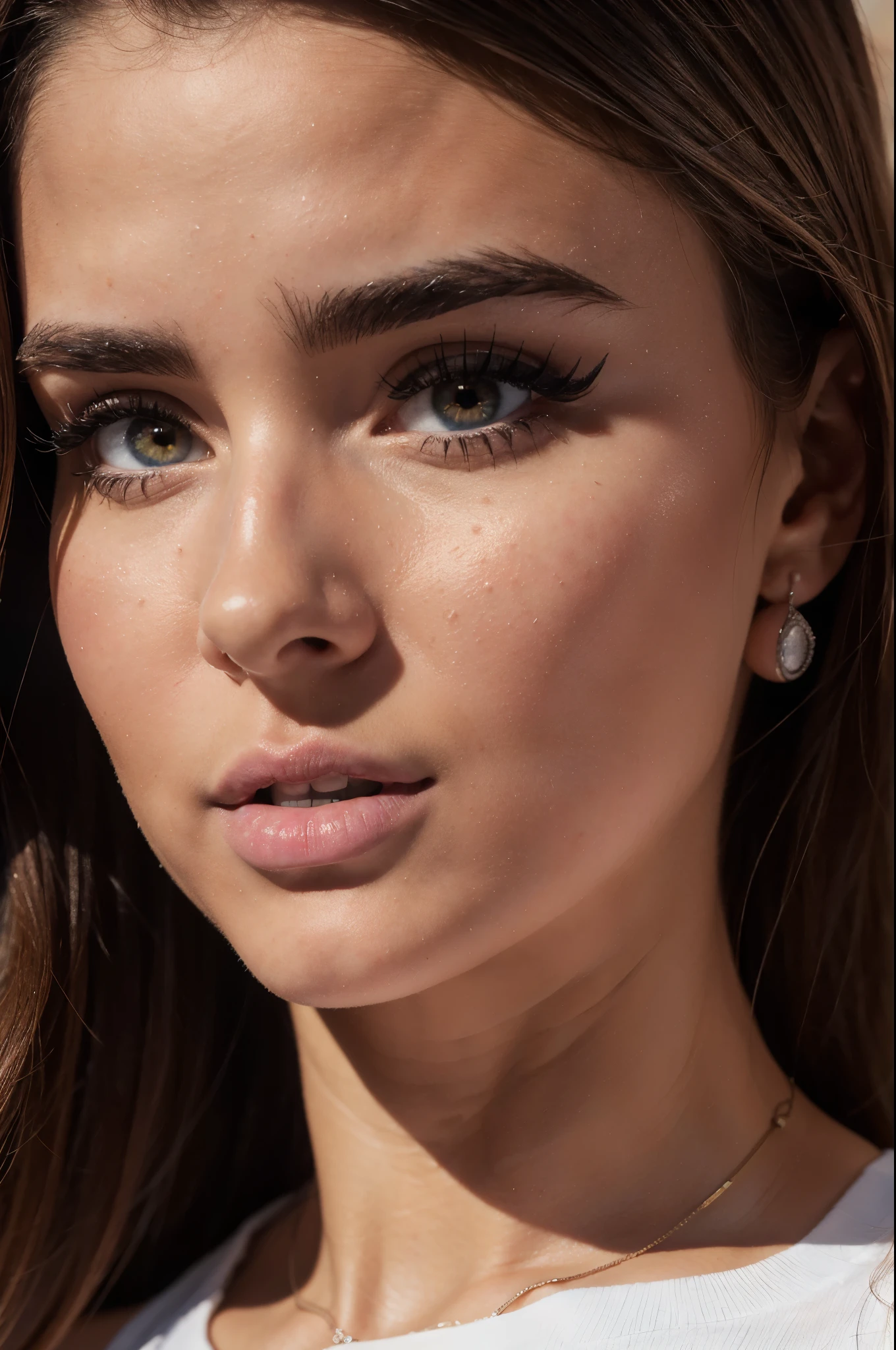 (Mejor calidad,4k,8K,A high resolution,obra maestra:1.2),ultra-detallado,(actual,de modo realista,siendo realista:1.37),Chica 3D Daz,AR baja:camisetaCamiseta1,hermosos ojos,hermosos labios detallados,ojos y rostro extremadamente detallados,long eyelashes,physically based rendering,vestimenta deportiva,vibrante con colores,studio lighting