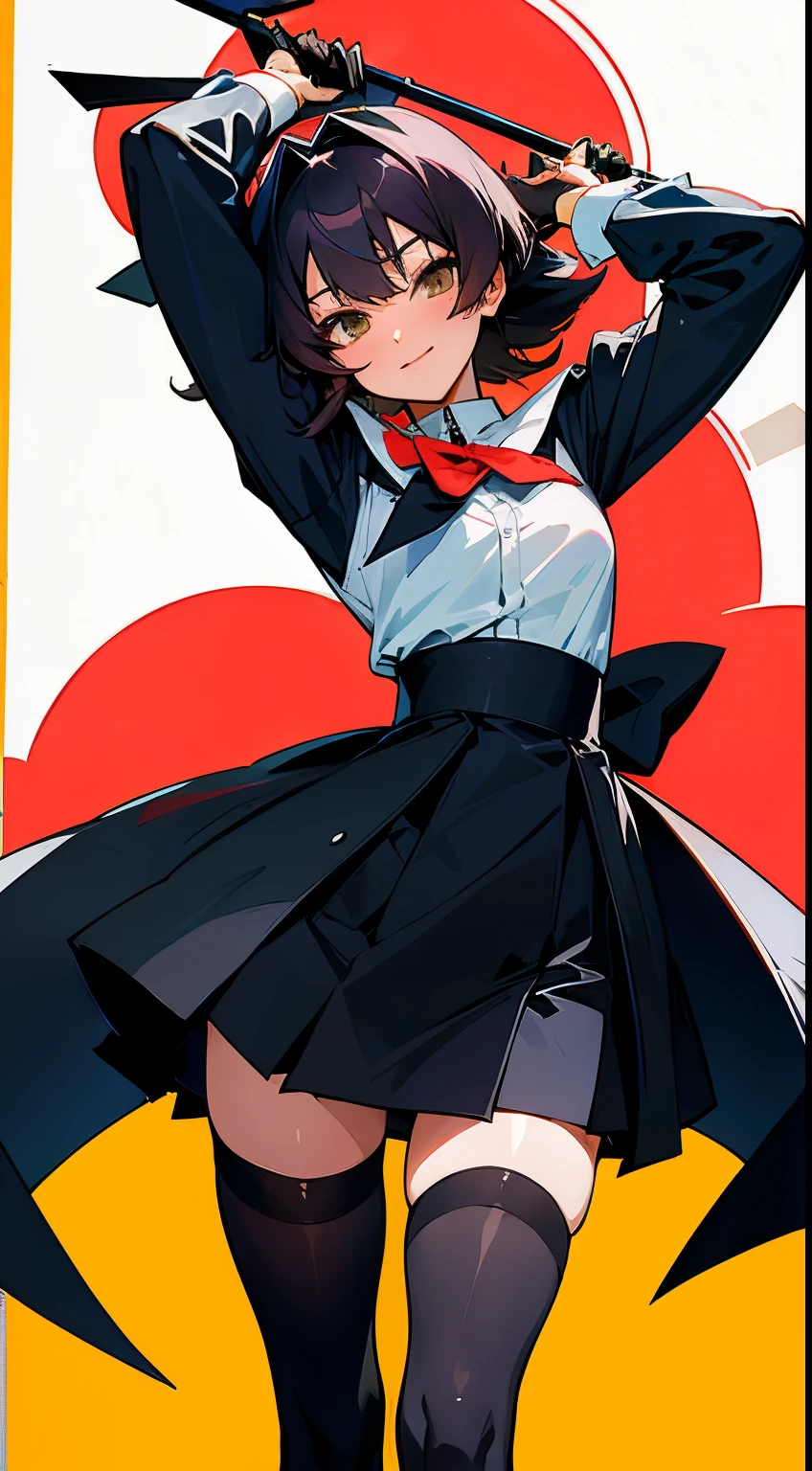 Mrs. Takayanagi fandom wears black stockings