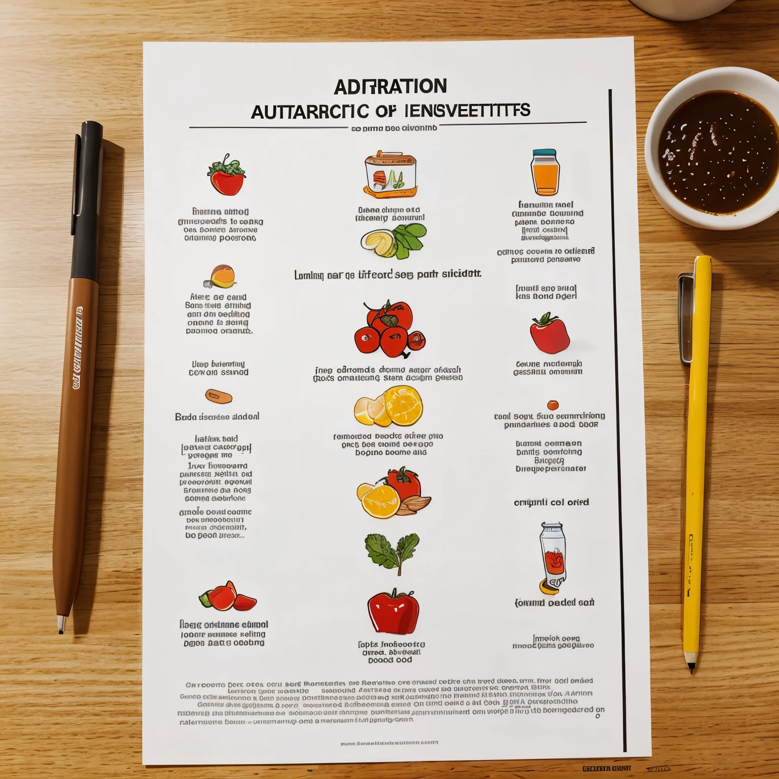 Draw me a poster about Nutrition and Food safety and Prevention of communicable and lifestyle diseases 