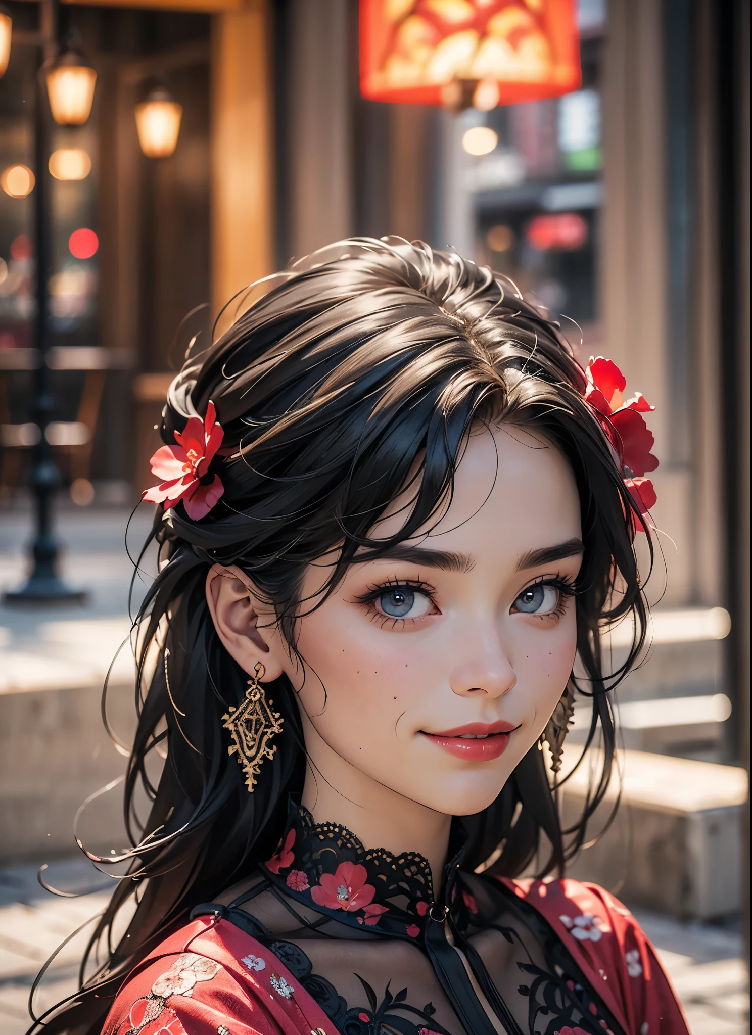 Smiling, happy, pink dress, camera, purse, neon colors, highres, sharp focus,(ultra detailed,extremely detailed),(photorealistic artwork:1.37),(extremely detailed CG unity 8k wallpaper),(((vibrant colors,vibrant theme))),(intricate),(masterpiece),(best quality),artistic photography,(photography taken by sldr),(intricate background),perfect rendered face,perfect face details,realistic face,photo realistic,analog style,((intricate detail)),(((realism))), pet in her arms