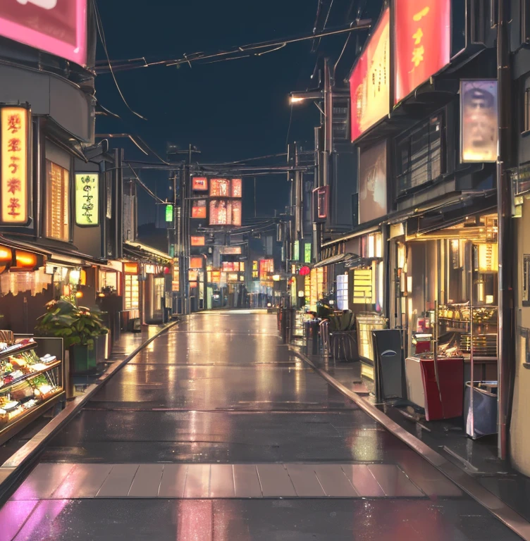 Tokyo , cinematic lighting, depth of field, bokeh, realism, photorealistic, hyperrealism, professional photography, uhd, dslr, hdr, Japanese style houses, streets, neon lights, traditional shops,