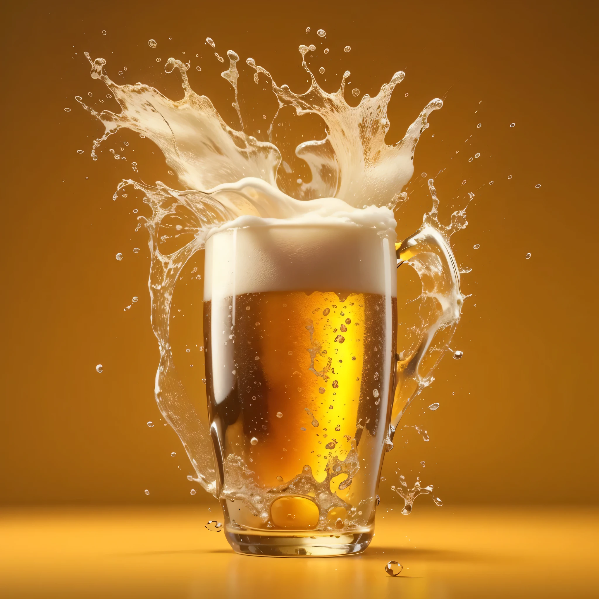 a close up of a glass of cerveja with water splashing out of it, cerveja being drank and spilled, cerveja advertisement, cold cerveja, cerveja glasses, cerveja, inside a cerveja glass, fotografia de alta velocidade, drinking cerveja, 3 d fluid simulation render, octane photoreal 3d rendering, drinking a cerveja, imagem verdadeiramente realista, fotografia de produto comercial, floating liquid