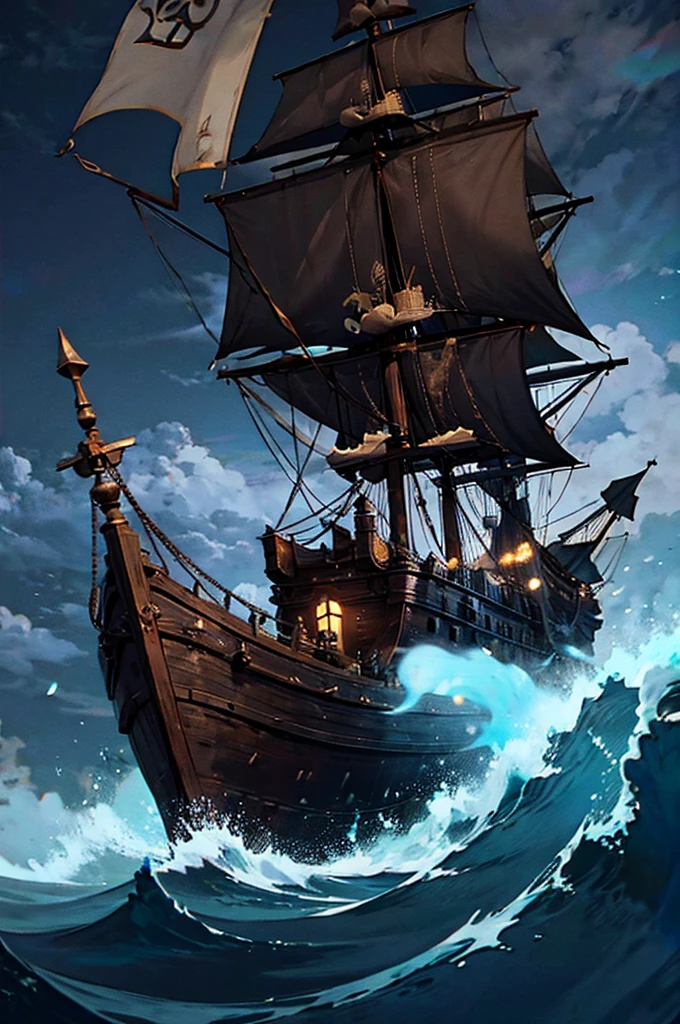 Ghost Pirate Ship