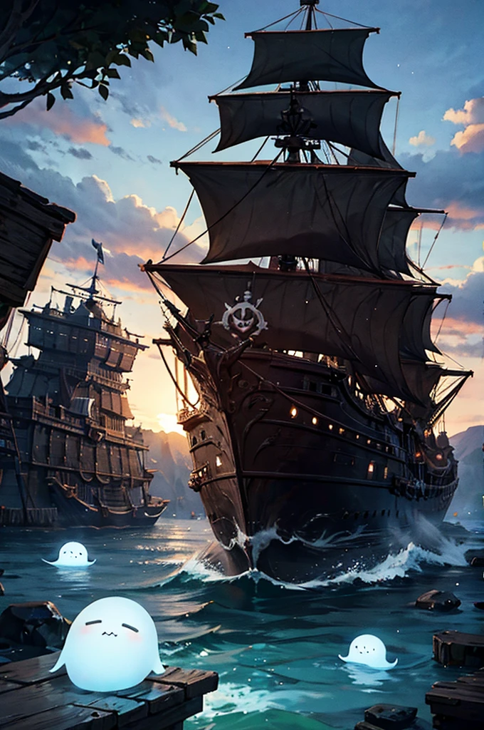Ghost Pirate Ship