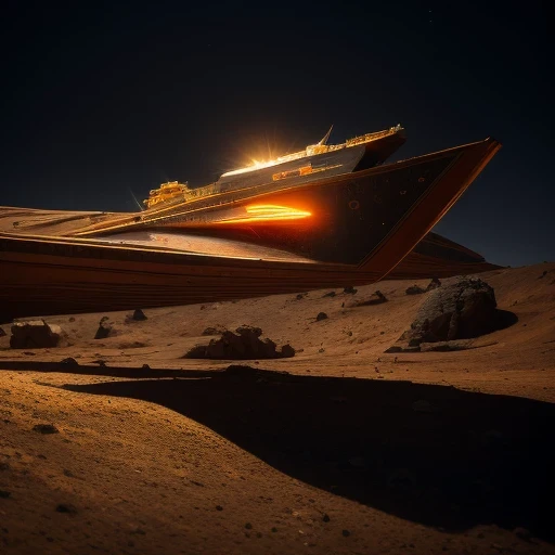 The Great Rift Valley region of the Martian Mo River alluvial plain,Rock Sugar Onyx nuclear-powered command gunboat Black Gold Cruiser Tower Snow Red Marble Glow Space Station 1:3 Models,starrysky,Cyberpunk art of a,Rembrandt light,Detail portrayal,macro shot,surface reflection,high definition detail,Dingdall effect,Light and shadow intensification,The light shines,particle fx,3D modeling,Surface reflected light,detail-rich,The texture is delicate,Strong visual impact,Hyper-detailing,A high resolution,high saturated,Ray traching,Light and shadow effects,16K smooth,A high resolution