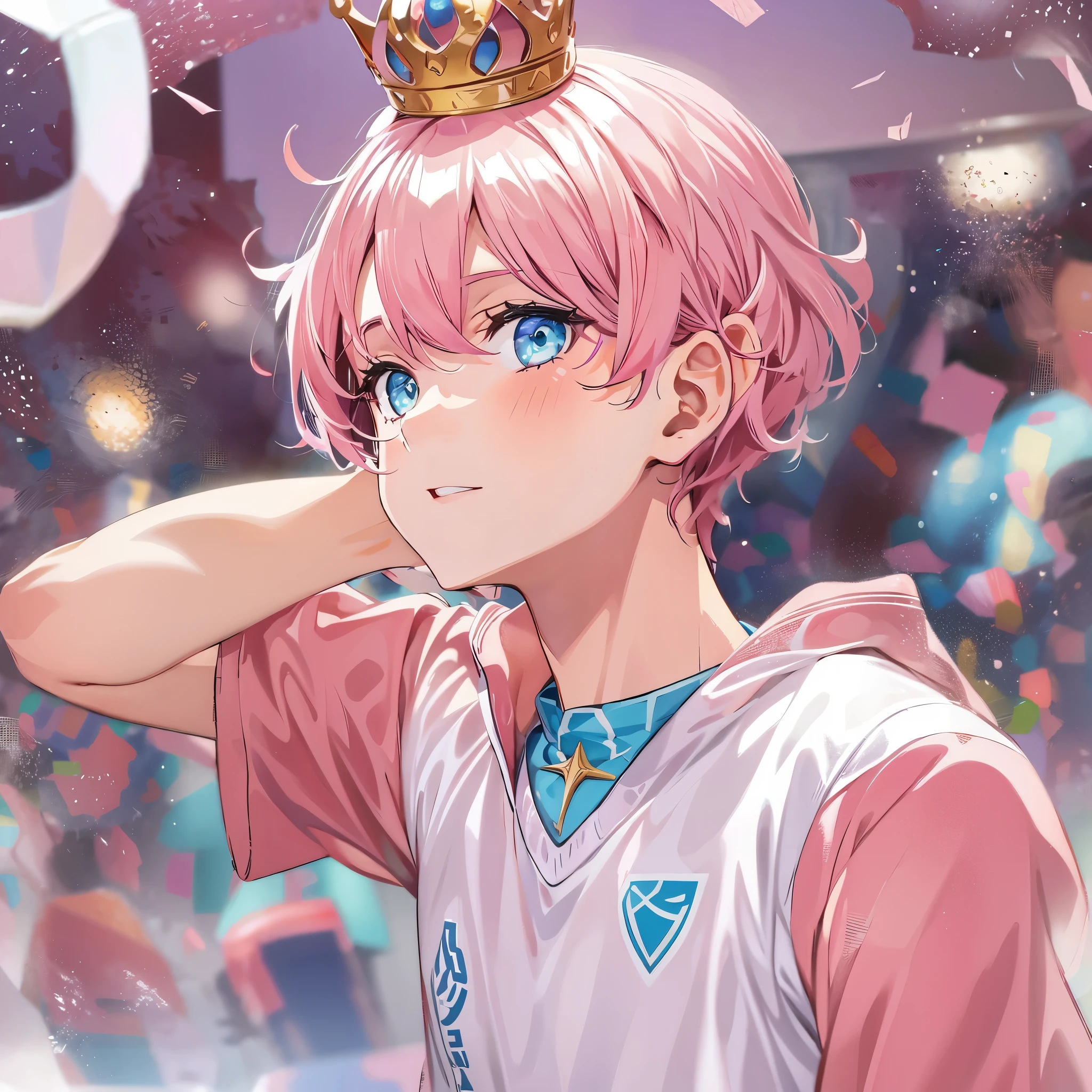 crown over the head