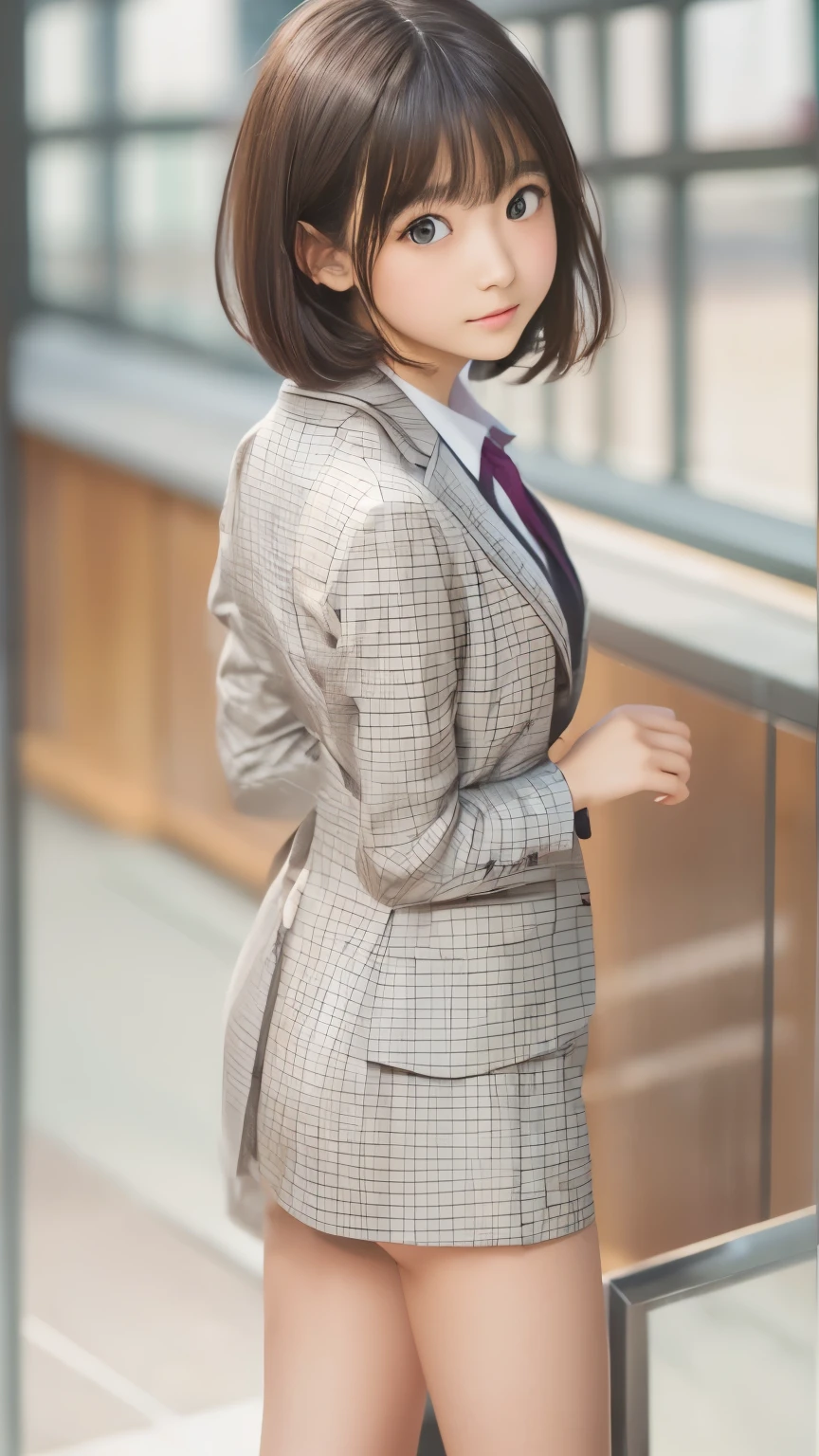 ((sfw: 1.4)), ((detailed face,  professional photography)), ((sfw, office lady, suit, extra short hair, sidelocks-hair, 1 Girl)), Ultra High Resolution, (Realistic: 1.4), RAW Photo, Best Quality, (Photorealistic Stick), Focus, Soft Light, ((15 years old)), ((Japanese)), (( (young face))), (surface), (depth of field), masterpiece, (realistic), woman, bangs, ((1 girl))
