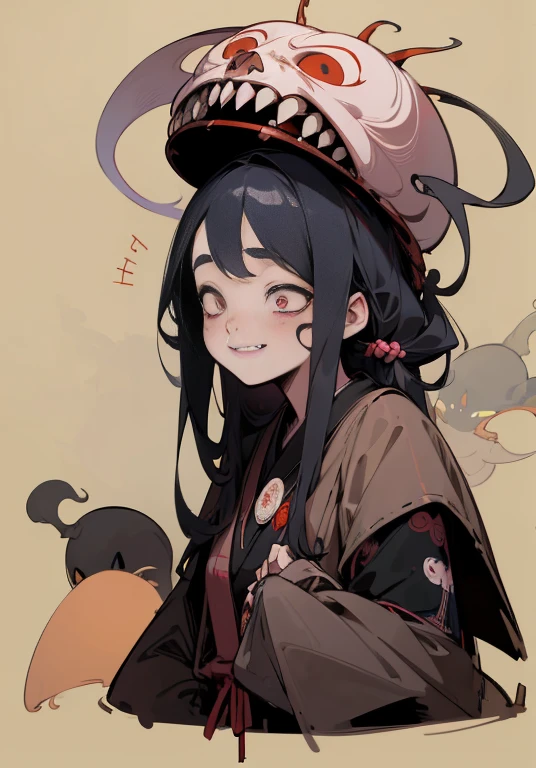 ((High school students in uniform)),((festival)), Outline 緑, scribble, nightmare, doll-like face, cartoon style, rough sketch, Horror elements, (masterpiece), (High resolution), (super delicate), (clear), Comic book style illustrations, (drawing style), warm color, (Horror elements), Japanese painting, full body, ghost, angle, (snap shot), bugaboo, that'terrible, (Spooky), Japanese carving, primitive art, old picture scroll style, old staging, Ancient mural style, crazy illustration, antique, dark atmosphere, flat illustration, crazy smile, Spookyな外観, Characteristic hairstyle, creative accessories, Unique atmosphere、pink panties