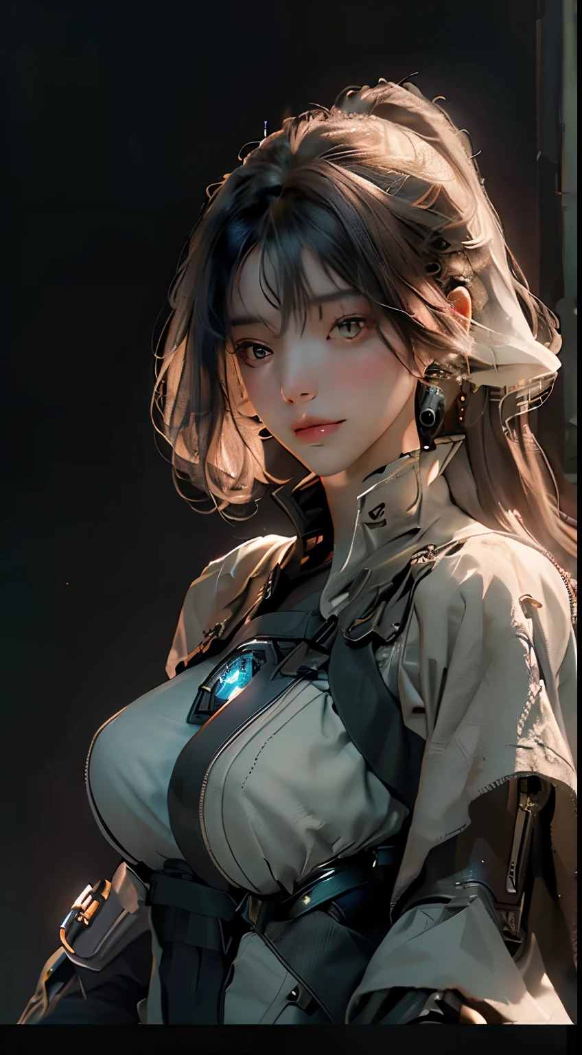 ((Best quality)), ((masterpiece)), (detailed:1.4), 3D, an image of a beautiful cyberpunk female,HDR (High Dynamic Range),Ray Tracing,NVIDIA RTX,Super-Resolution,Unreal 5,Subsurface scattering,PBR Texturing,Post-processing,Anisotropic Filtering,Depth-of-field,Maximum clarity and sharpness,Multi-layered textures,Albedo and Specular maps,Surface shading,Accurate simulation of light-material interaction,Perfect proportions,Octane Render,Two-tone lighting,Wide aperture,Low ISO,White balance,Rule of thirds,8K RAW,