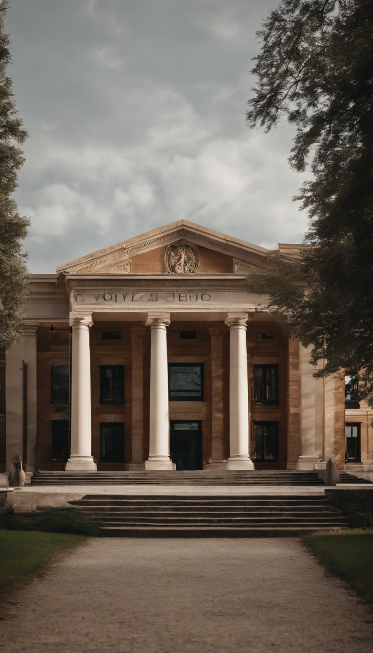 Complete building of a classical music university 