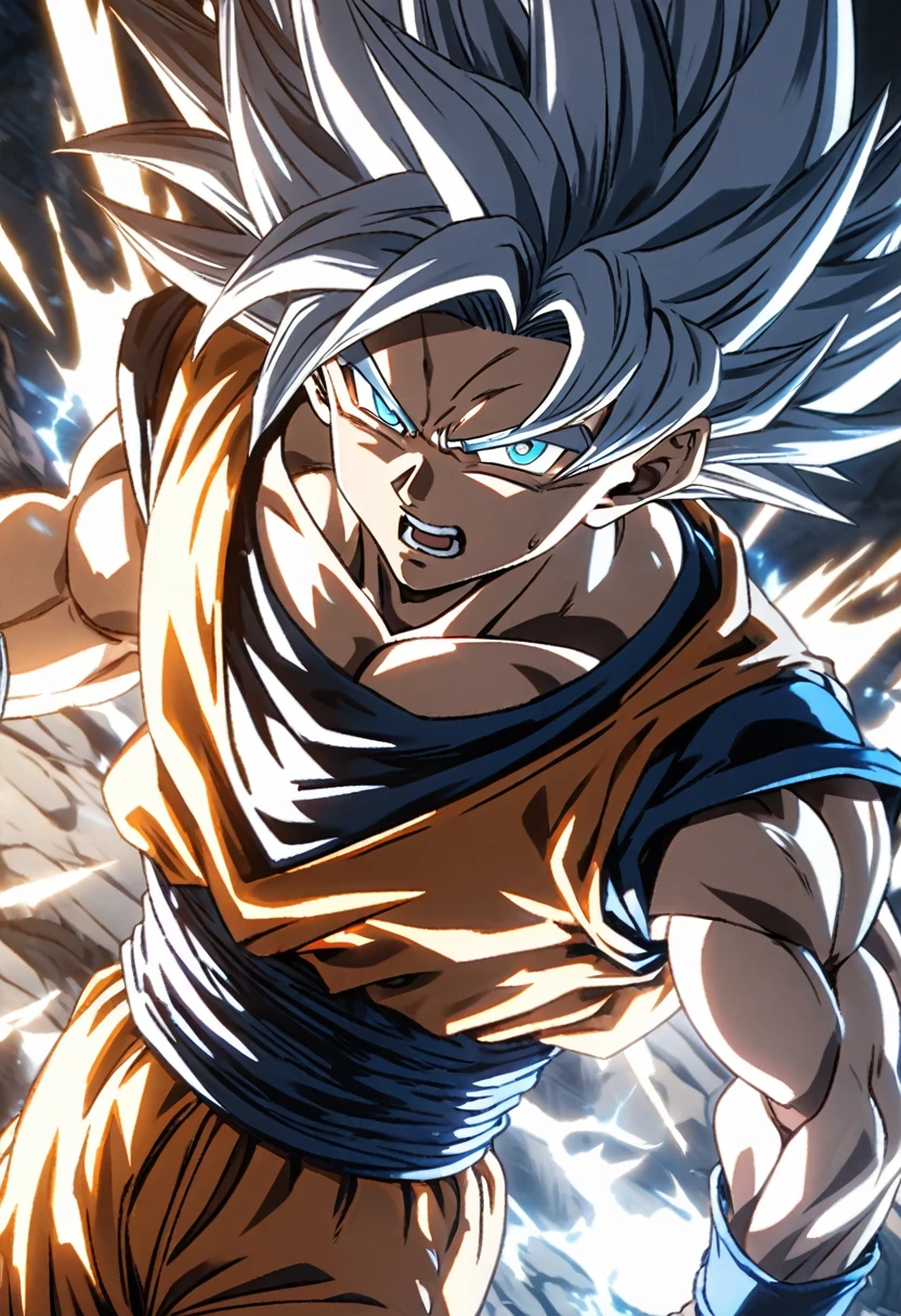 Generates ultra instinct goku breaking his limits