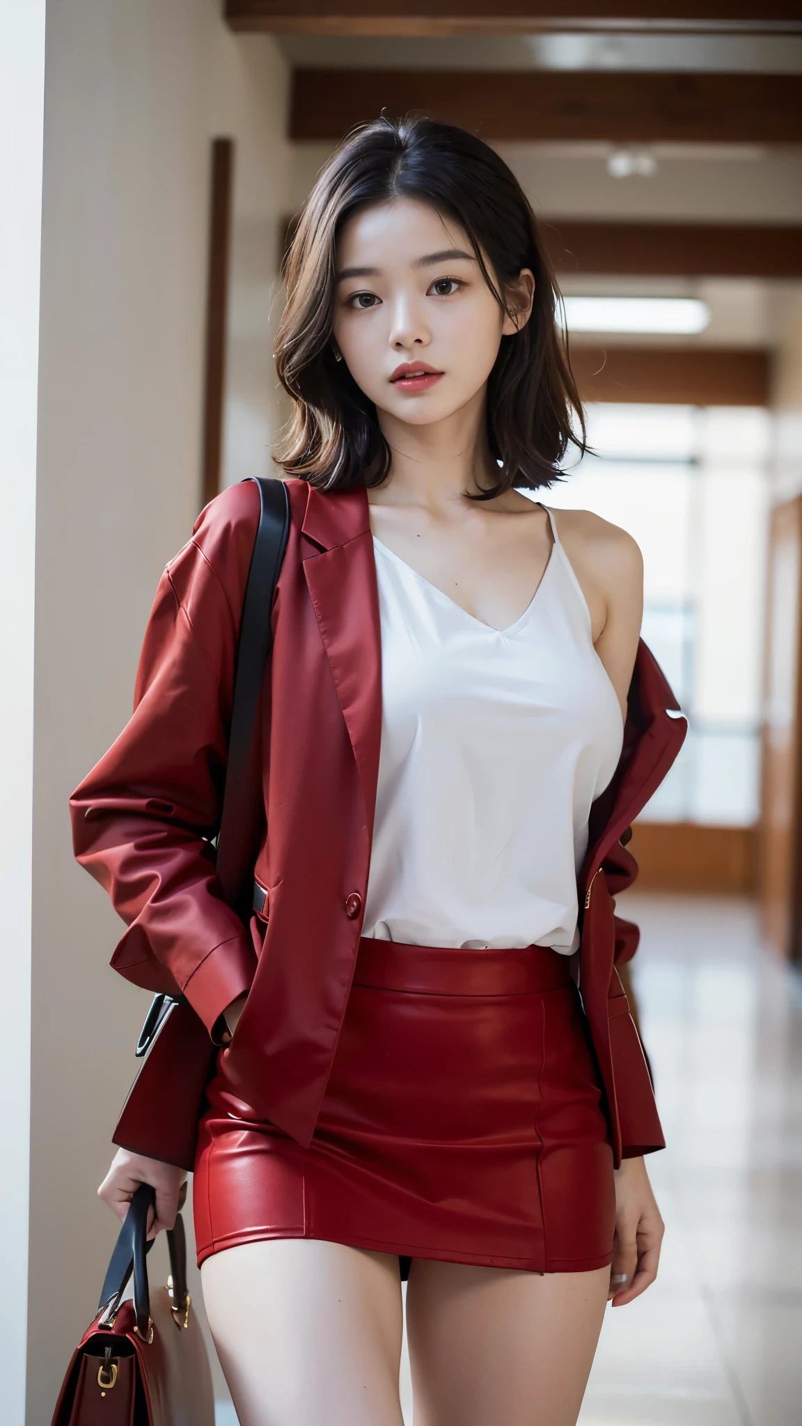 Beautiful woman in the woods, Big breasts, Slim, White skin,(In front of you:1.5), smiling korean woman, Young sensual woman,Young skinny, ((Best Quality, 8K, Masterpiece: 1.8)), (happiness: 1.3), Focusing: 1.2, Perfect Body Beauty: 1.8, butt: 1.3, (Big Wave: 1.1), (Hair waves: 1.3),(Street: 1.1), Highly detailed face and skin texture, Delicate eyes, Double eyelids, Whitened skin, Long hair, (Round face: 1.5),(model poses:1.1),(Black sunglasses:1.3),(Collared Shirts:1.1 ) ,(Red Business Jacket Costume:1.1),(Red skirt costume:1.1), ( Floral design boxbee ethnic beachwear cover-up sleeveless dress:) ,(Double eyelidd:1.1),(Carboy Shot),(Stand posture:1.3),(spreading your legs:1.2), ([Lift the hem of the end of the skirt with both hands to show the white panties]),kwak ji young, Songs inspired by Tang Sin Yun Sandara, female actress from korea, jaeyeon nam, Lee Ji-eun, -silver(-silver(Izzy-silver(Izzy-silver(Izzy-silver(Izzy-silver))), Korean Woman, Normal number (Normal number (Normal number (Sangsoo Jeong)))), heonhwa choe, beautiful south korean woman,Ecliptic-