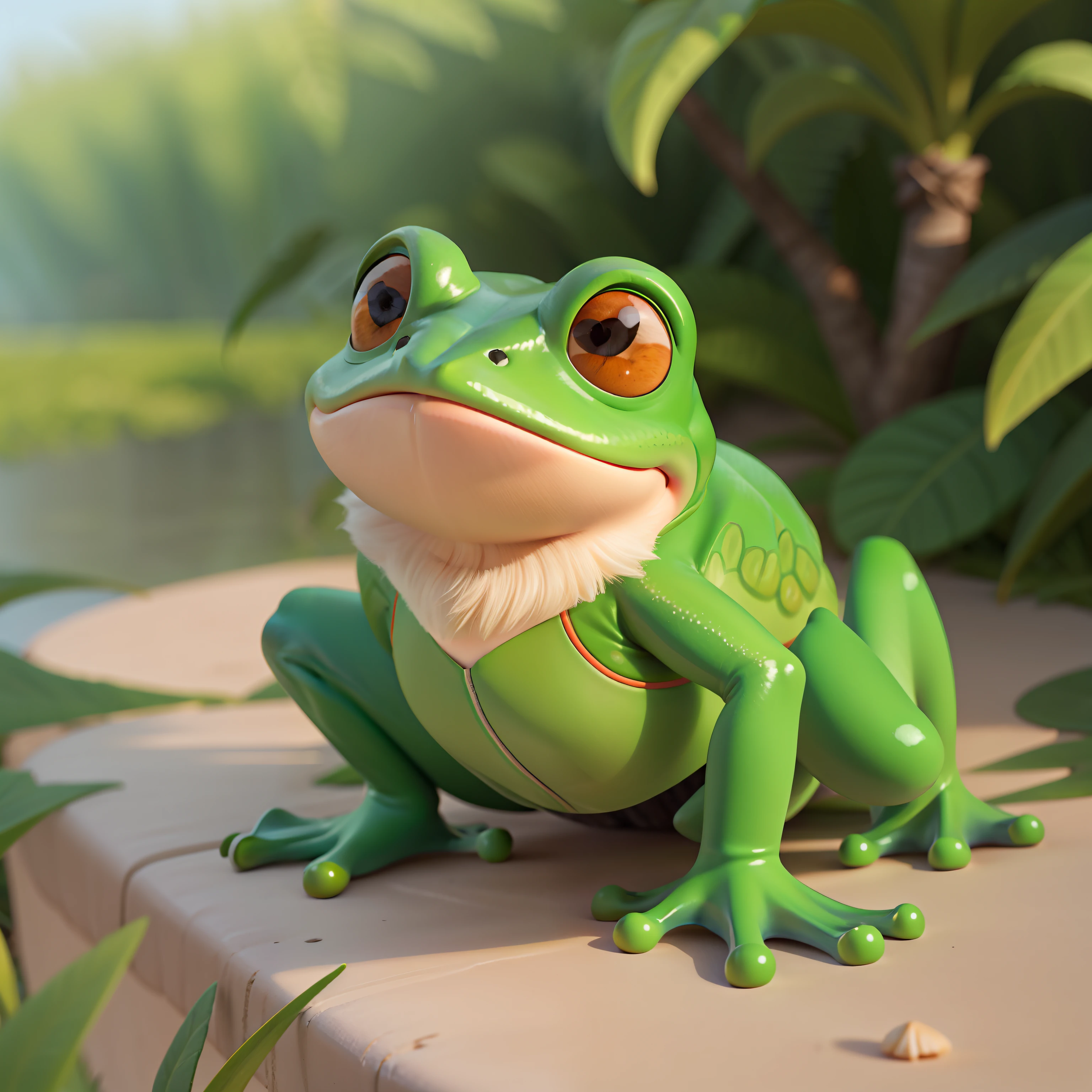 frog cartoon