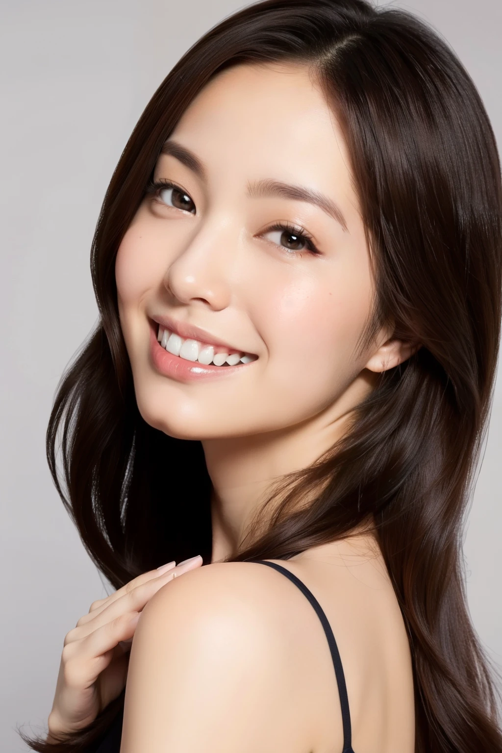 one beautiful girl, Best Quality, Simpering smile