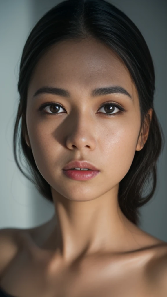 a 14 year old asian girl,indonesia middle ,standing pose,no background,beautiful detailed eyes,beautiful detailed lips,extremely detailed eyes and face,long eyelashes,intricate details,high fashion,photo realistic,8k,best quality,masterpiece,hyper detailed,cinematic lighting,vibrant colors