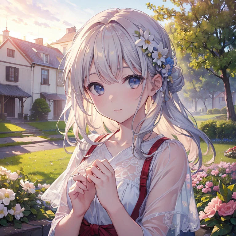((masterpiece, highest quality, Highest image quality, High resolution, photorealistic, Raw photo, 8K)), Spring Morning, 
