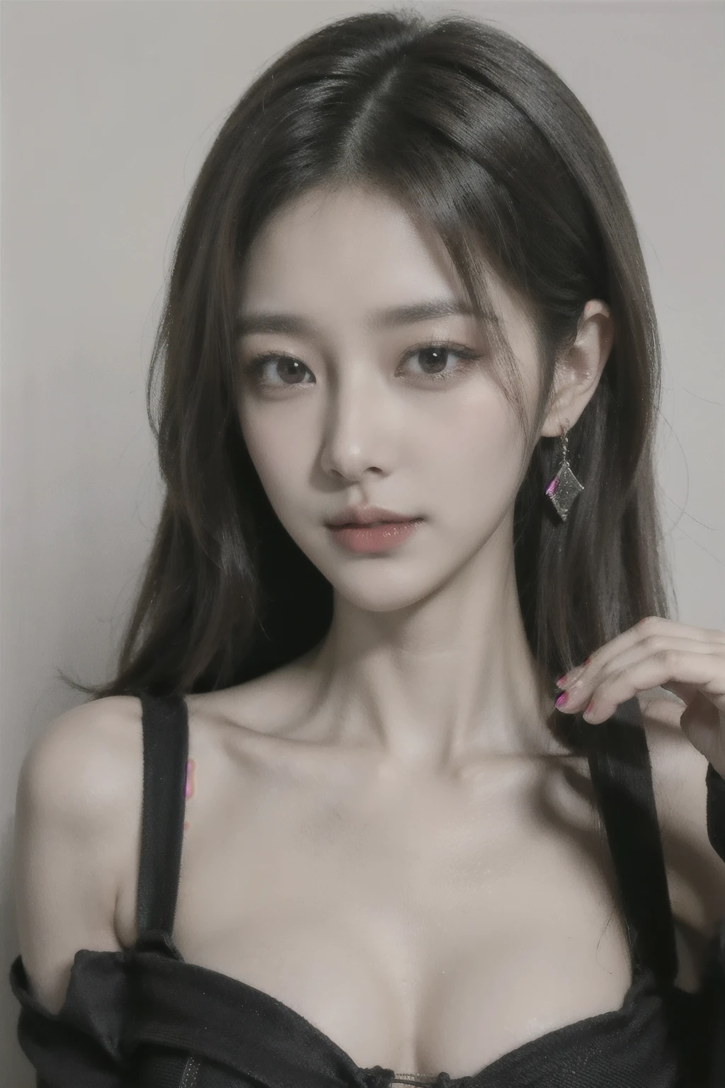 1 woman,face,white background,(photo, realistic),blurred background,1girl,face,white background,Fashion trendy beautiful and charming woman, gentle and charming Chinese beautiful woman, delicate and sexy collarbone, charming oval face, double eyelids, smart peach blossom eyes, pink lips, small nose, bare shoulders, focus on the face, close-up of the face, Ultra-high-definition, super-detailed, the white off-the-shoulder shirt perfectly echoes the light blue slit skirt, fresh and impressive
(face의 세부 사항、best quality:1.2),lovely woman,single eyelid,Large nose bridge,big nose,pointed nose,high nose 다리,Fracture of the bridge of the nose,danfeng snow,single eyelid,thin lips,close your lips,cute little mouth,thin lips,high nose,roman nose,pointed nose,wide nose wings,single eyelid,With fair skin,face 특징은 절묘하고 완벽합니다.,cute,single eyelid,delicate and delicate eyes,numbers art,amazing little eyes,delicate and thin eyebrows,Orthopedics,frontal makeup,The corners of the mouth are thin,The corners of the mouth rise,거위알 face,exquisite and beautiful, eyes,danfeng snow,elongated eyes,cute little mouth,Expressing a confident and shining woman、Create AI art inspired by Korean cosmetics ads。Displayed up to chest height、Her perfect skin、vibrant makeup、Focus on a stylish hairstyle、Contains the essence of K-beauty。Natural isolated on white background、Reflecting beauty and fashion trends、Alaped Asian Woman, look at me diagonally、Skincare brand photoshoot, Milky skin, shiny soft skin, 깨끗한 face과 몸 피부, shiny skin, Fan art, euro, foamy skin, Beauty Campaigns, Official Product Pictures, portrait photography, Yangjun Chen, 하얀 색조의 아름다운 face, heavenly skin,Expressing a confident and shining woman、Create AI art inspired by Korean cosmetics ads。Displayed up to chest height、Her perfect skin、vibrant makeup、Focus on a stylish hairstyle、Contains the essence of K-beauty。Natural isolated on white background、Reflecting beauty and fashion trends、Alaped Asian Woman, look at me diagonally、Skincare brand photoshoot, Milky skin, shiny soft skin, 깨끗한 face과 몸 피부, shiny skin, Fan art, euro, foamy skin, Beauty Campaigns, Official Product Pictures, portrait photography, Yangjun Chen, 하얀 색조의 아름다운 face, heavenly skin,Fashion trendy beautiful and charming woman, gentle and charming Chinese beautiful woman, delicate and sexy collarbone, charming oval face, double eyelids, smart peach blossom eyes, pink lips, small nose, bare shoulders, focus on the face, close-up of the face, Ultra-high-definition, super-detailed, the white off-the-shoulder shirt perfectly echoes the light blue slit skirt, fresh and impressive,