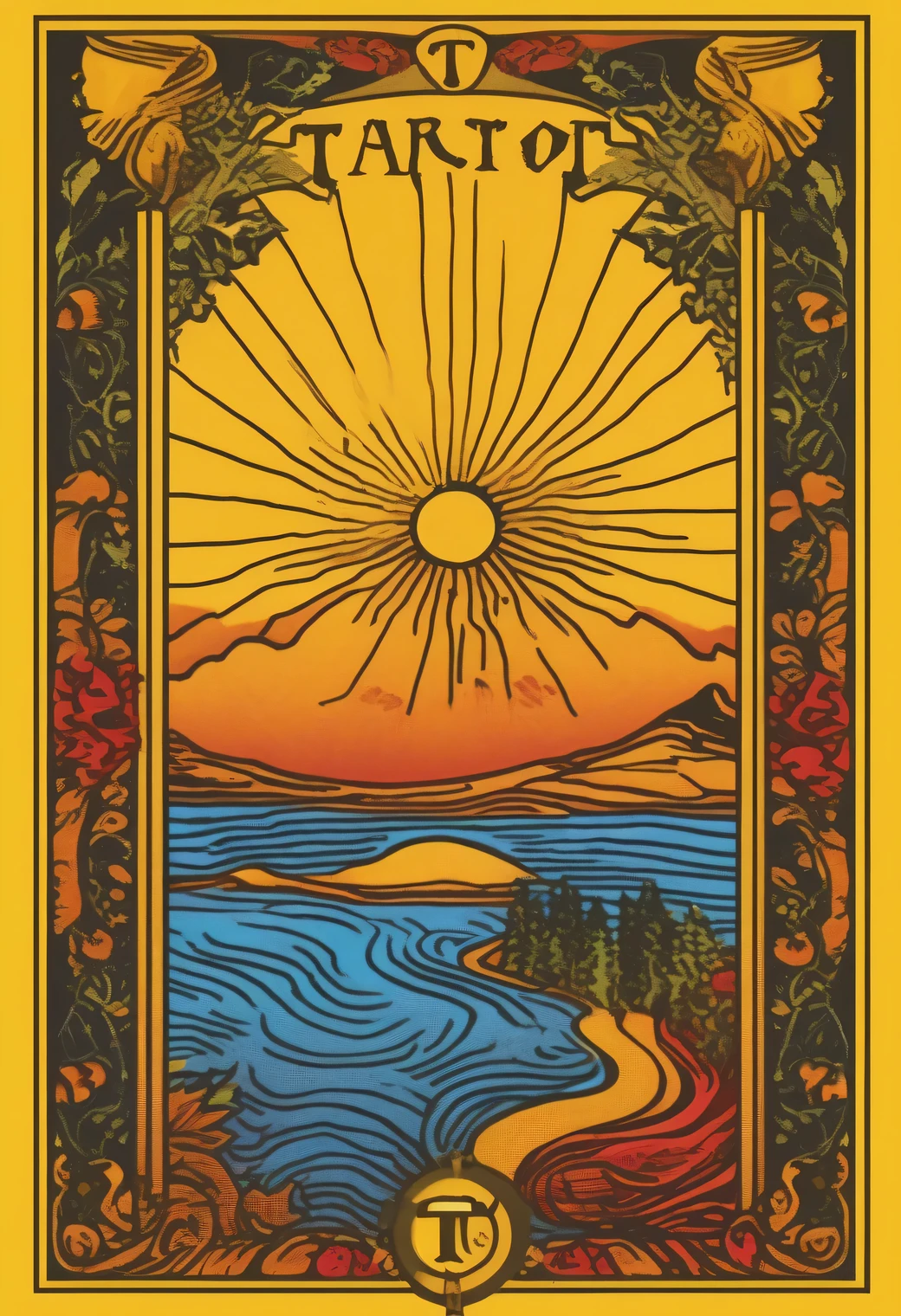 Tarot Cards design, realistic Tarot Cards, full compliance with the original Tarot Cards, ultra-detailed, ultra-detailed, clear, contrasting, texture smoothing, smooth transitions, high color depth, 32k color gamut, correct, full compliance with the theme of the Path, Tarot Paths, Tarot Cards on the theme of the Path