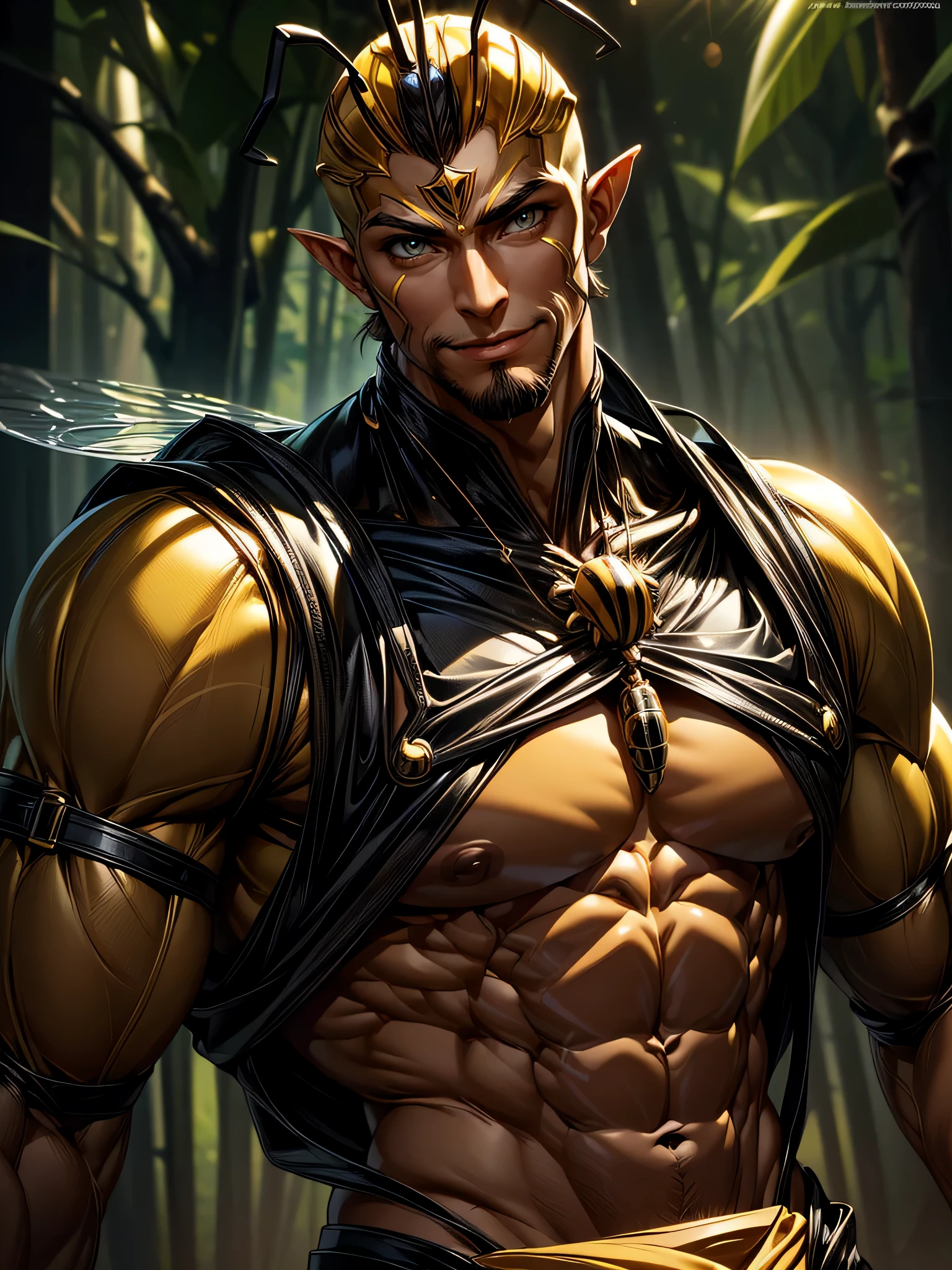 (hyper-realistic digital illustration), hires, best quality, goblin wearing micro thong, full mast, erect bulge, see-through thong , underwater world, wide angle, swimming, athletic body, male, iridescent skin, flat chest, silver eyes, green hair styled in spikes, determined expression, bioluminescent lighting, small waist, broad chest, big mane, slim scruffy, muscular , illustration, watercolor ink sketch, (best quality)), intricate detailed,