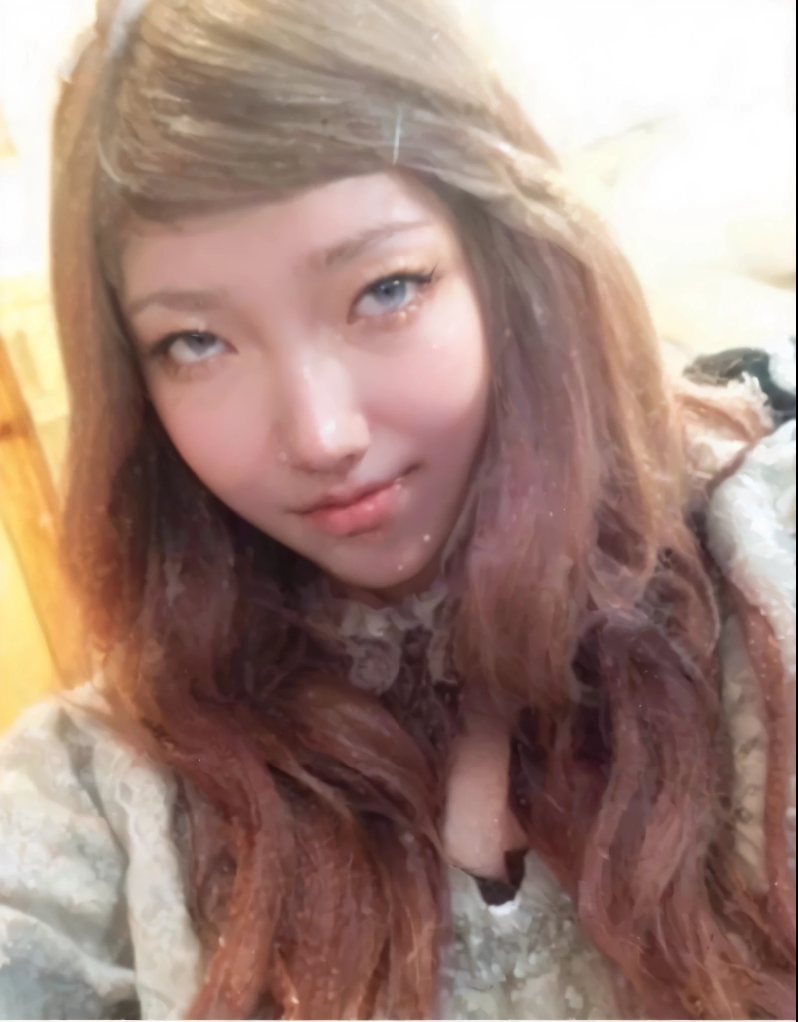 (Masutepiece: 1.3), (maximum resolution: 1.2), (Ultra HDTV: 1.2), cinematic lighting, 8K resolution, Eye and skin detail, detailed facial features, , ( Sharp focus: 1.2), (Face focus: 1.2) , Perfect style, Beautiful, sharp face, Anatomically accurate, Highly detailed skin and face structure, Eye detail, Double eyelids, Thin eyebrows, Glitter eyeliner: 1 Natural cheeks, Glossy skin, White skin: 1.2, (Lip gloss: 1.4), 、 (Shy look: 1.2), Skin and face texture detail, Detailed eyes, Double eyelids, Natural cheeks, , Glossy lips: 1.4, Protruding cleavage、(Large sperm count in breast: 1.4) (Large sperm count in thighs: 1.2) 、 blushing、shy、impatience、frustration、fear of embarrassing glaresknees open、open legasturbation behavior、chest stroking、white lingerie、black bra、shiny small flower necklaces and ears Socks Long、Sweating Thighs、Transparent Underwear、 20 years old, Neat and Clean Woman、Red Hair、Colored Hair、Short Hair, Big , Upturned, Floor Sitting, Bedroom、(Complete Maid Outfits) perfect: 1.5)、short white hair