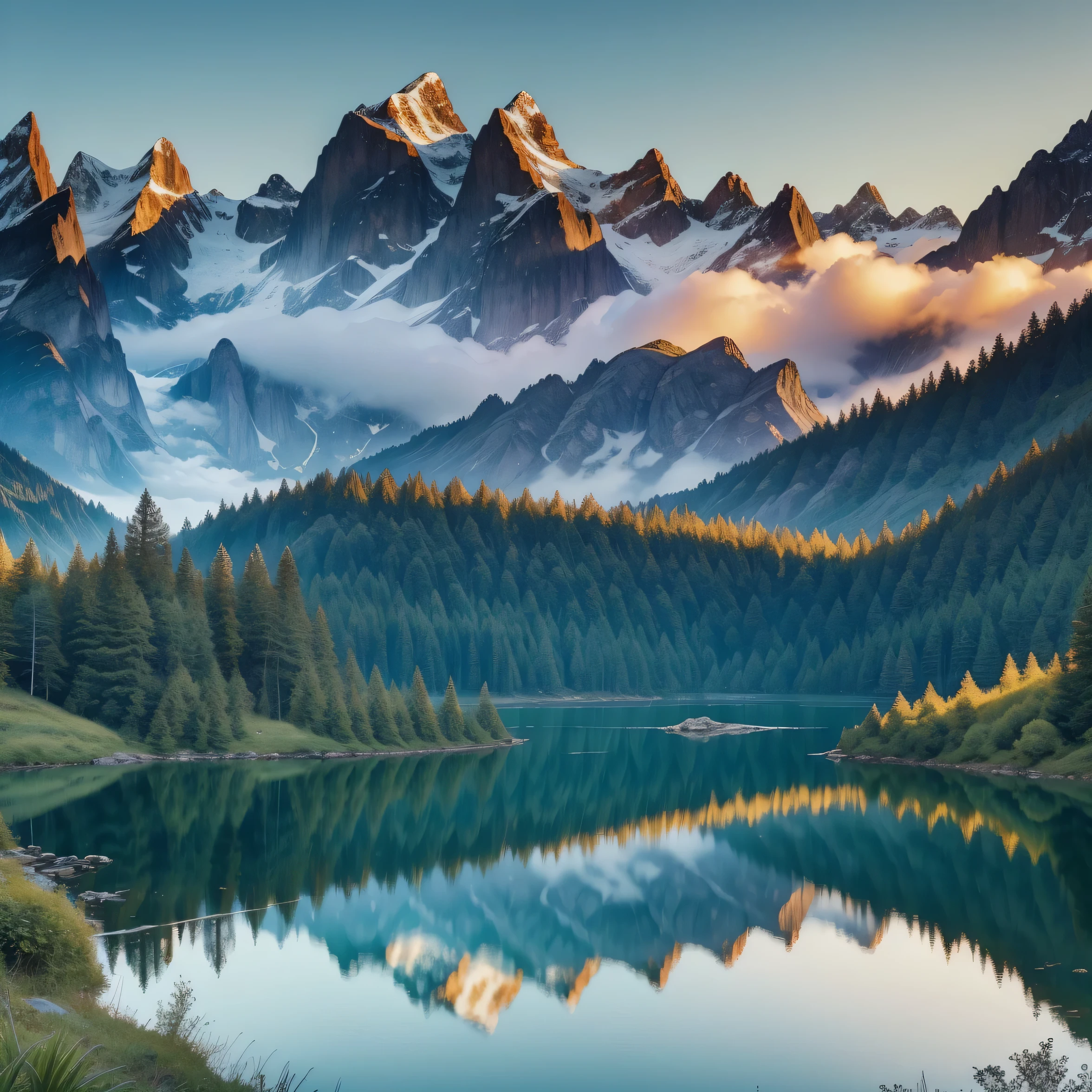 Super fondo se pantalla (super background screens):

(masterpiece, best quality, ultra high definition, vibrant colors, exquisitely detailed landscape, realistic texture, serene atmosphere, stunning sunset, vast open sky, fluffy clouds, golden hour, cinematic, hyperdetailed, vivid, breathtaking, insanely detailed, intricate, hyperrealistic, accurately rendered, lush greenery, crystal-clear water, perfect reflection, beautiful mountains, majestic forests, tranquil lake, captivating scenery)

A super fondo se pantalla, or a super background screen, is a visually striking and immersive image of a landscape or natural