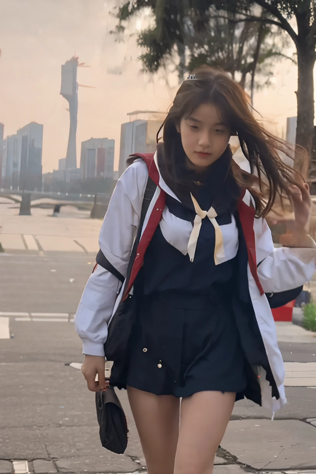 student sailor suit
